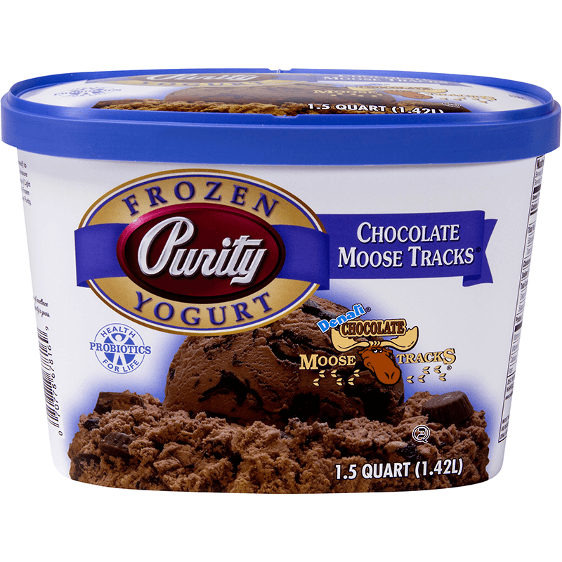 Chocolate Moose Tracks<sup>®</sup> Frozen Yogurt 1.5 Quart