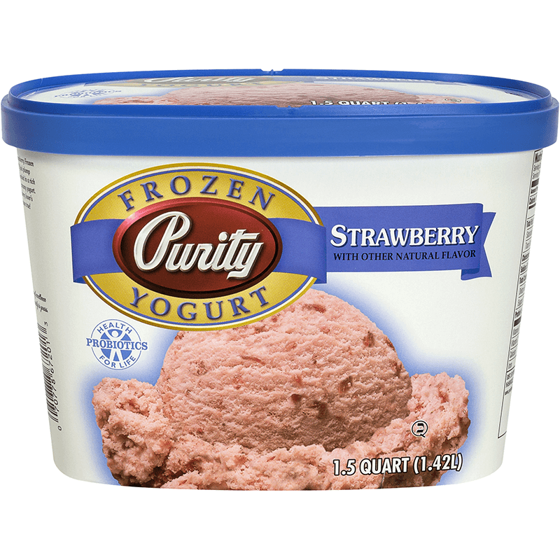 Strawberry Frozen Yogurt 1.5 Quart Purity™ Dairy
