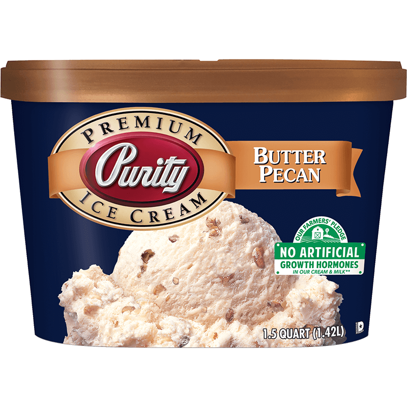Butter Pecan Ice Cream 1.5 Quart Purity™ Dairy