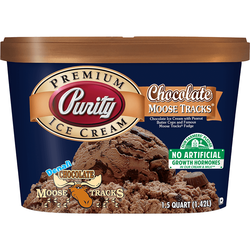 Chocolate Moose Tracks<sup>®</sup> Ice Cream 1.5 Quart