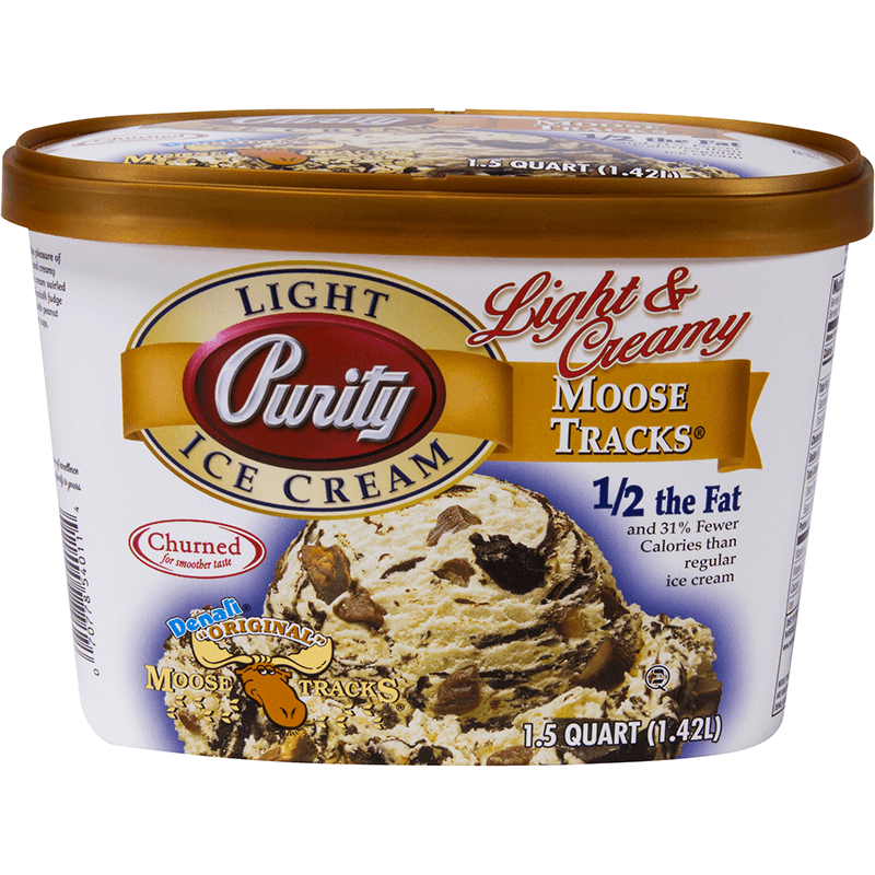 Moose Tracks<sup>®</sup> Light & Creamy Ice Cream 1.5 Quart